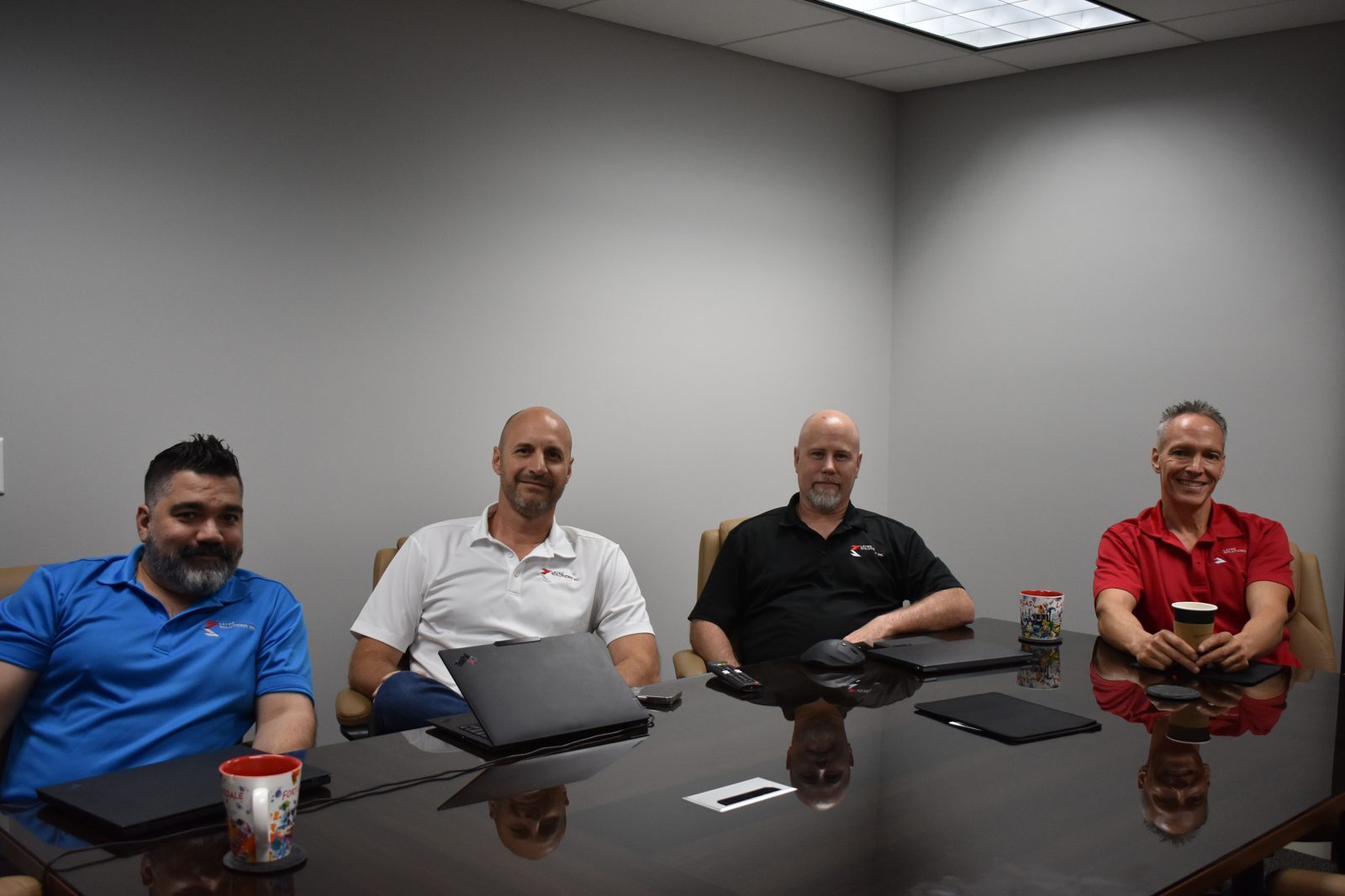 The 7 Layer Solutions team in a working session